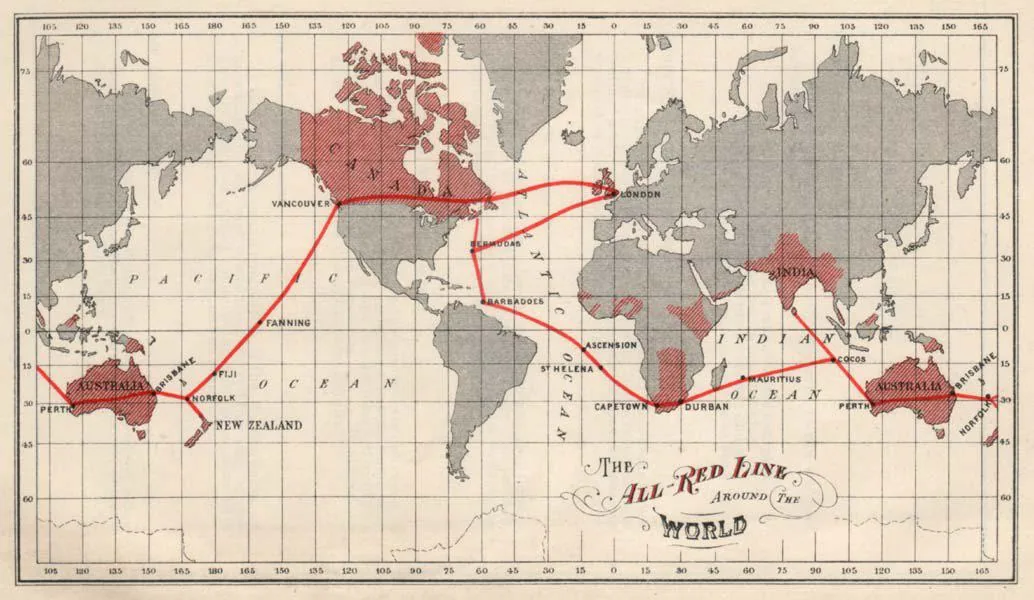 The All Red Line: How Britain Wired the World in 1902