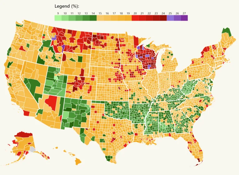 America's Drinking Counties