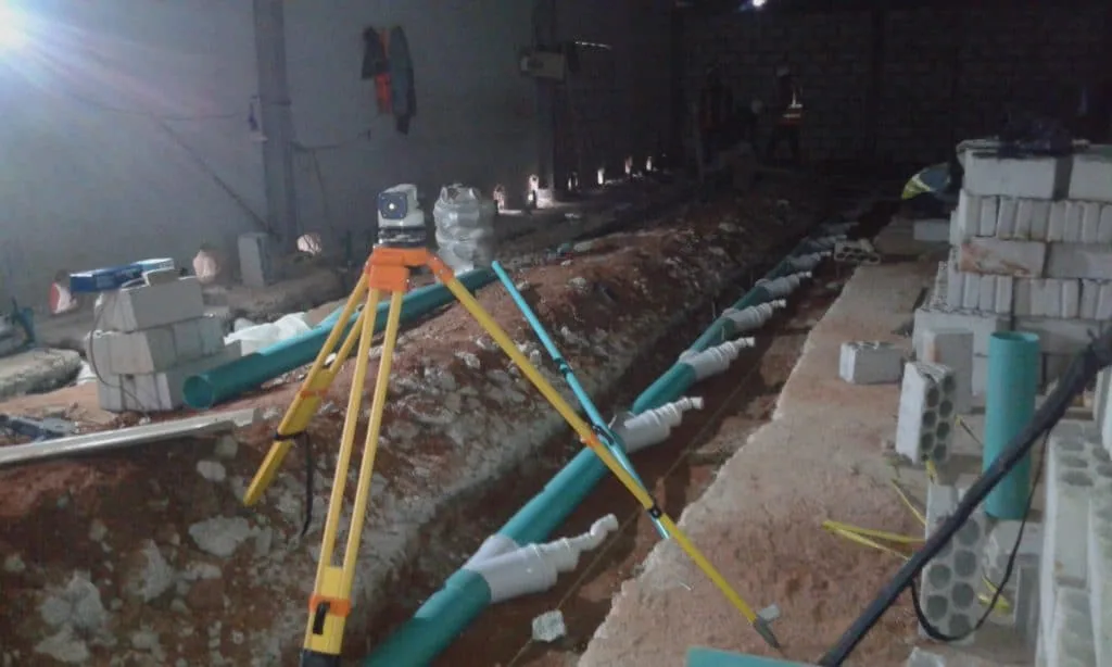 UNDER GROUND PVC PIPES