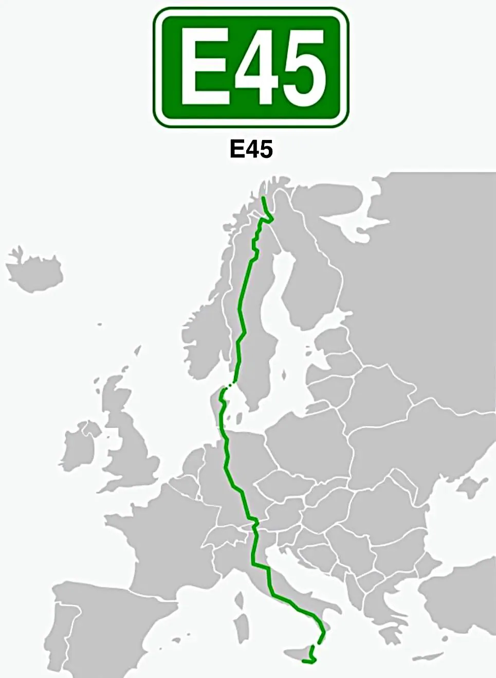 Europe's E45 Highway