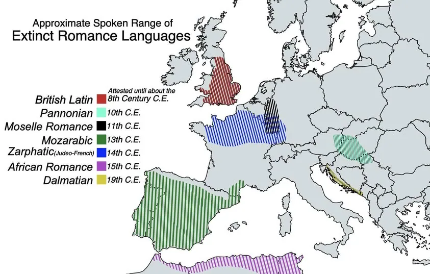 Lost Tongues The Romance Languages Europe Forgot