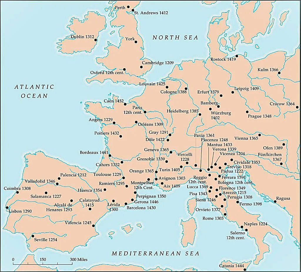 Europe's Medieval Universities
