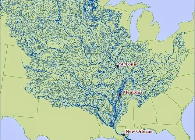 Mississippi River and Its Tributaries