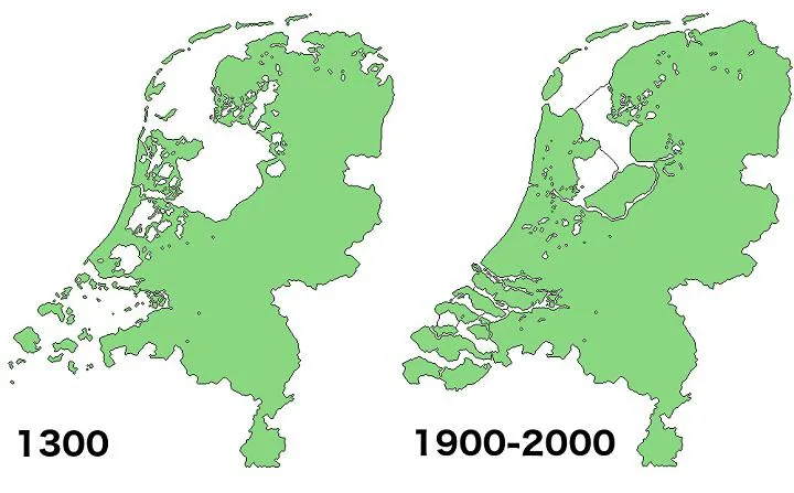 How the Netherlands Rose From the Sea: The Amazing 700-Year Transformation