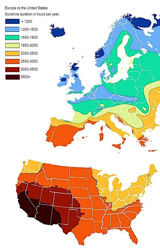 Why Americans Bask While Britons Bundle Up A Sunshine Story