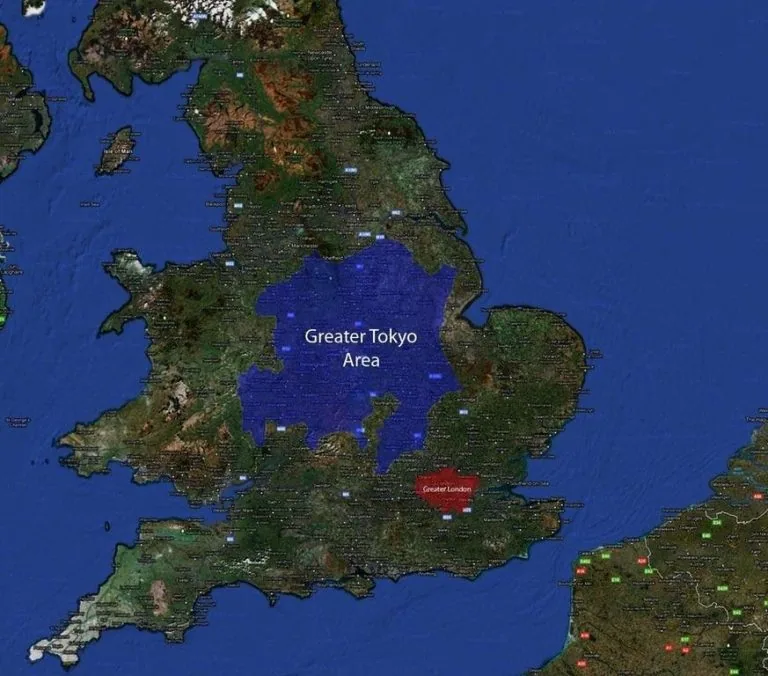 Greater Tokyo vs Greater London